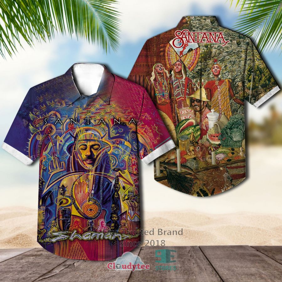 Santana Band Santana IV Album Hawaiian Shirt