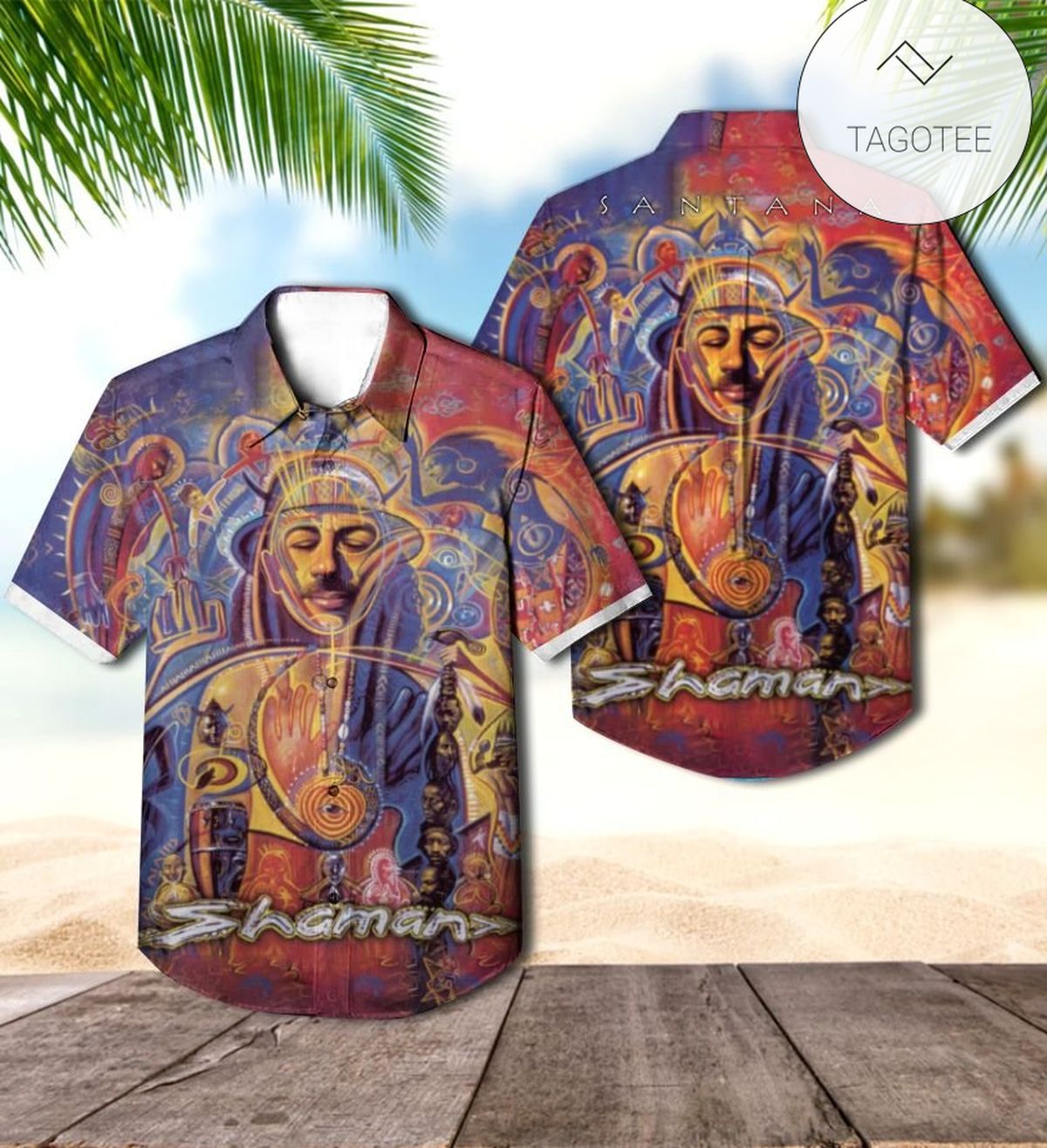 Santana Singer Authentic Hawaiian Shirt 2022