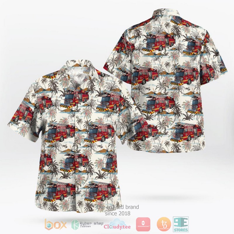 Santee District Fire Department South Carolina Hawaiian Shirt