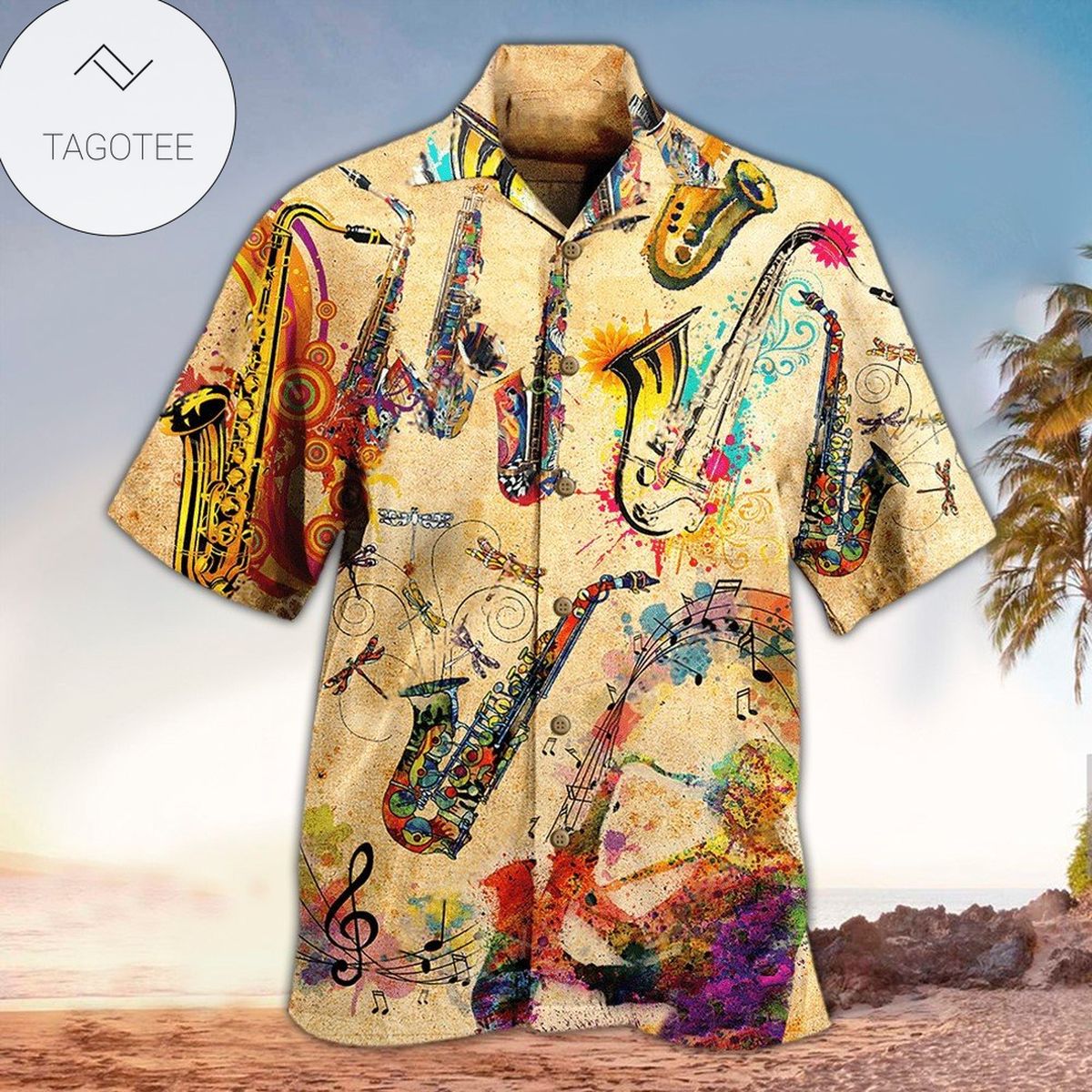 Saxophone Guides You To The World Hawaiian Shirt