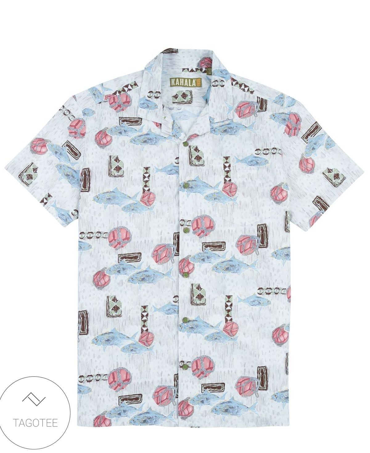 Scandinavian Woodland Animals Hawaiian Shirt