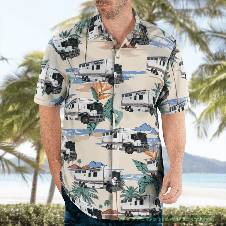 Scania P280 Fire Engine Aloha Hawaiian Shirt