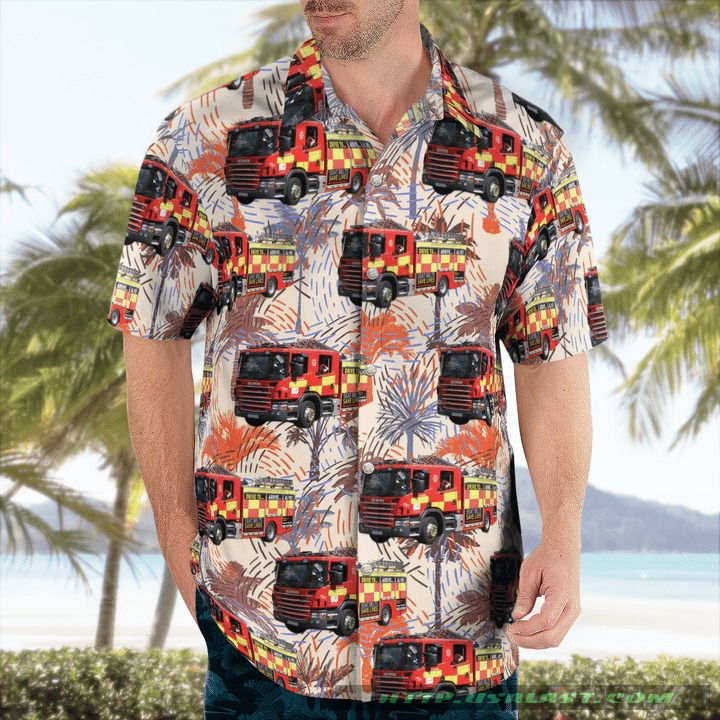 Scania Trucks Blue Version Hawaiian Shirt