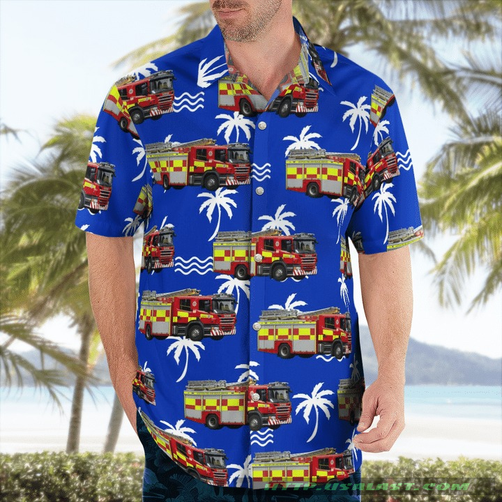 Scania Trucks Green Version Hawaiian Shirt