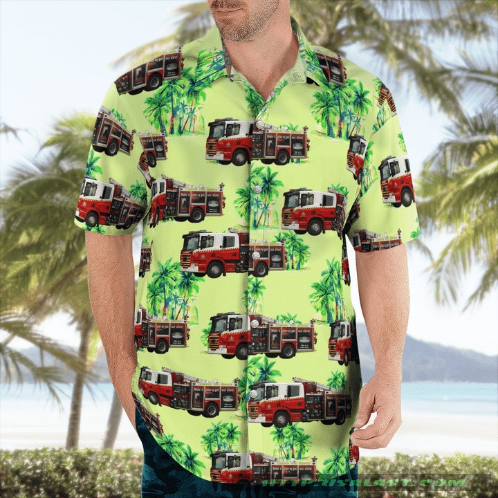 Scania Trucks White Version Hawaiian Shirt