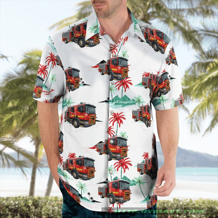 Schlitz Beer Palm Tree Hawaiian Shirt