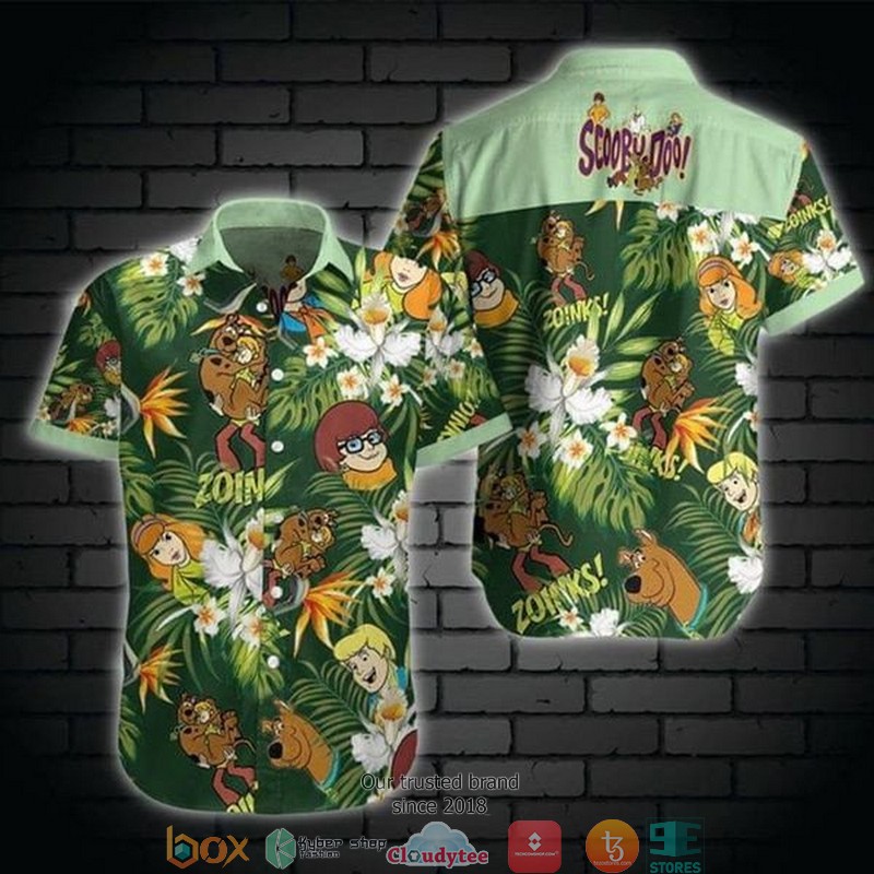 Scooby Doo pineapple Hawaiian Shirt