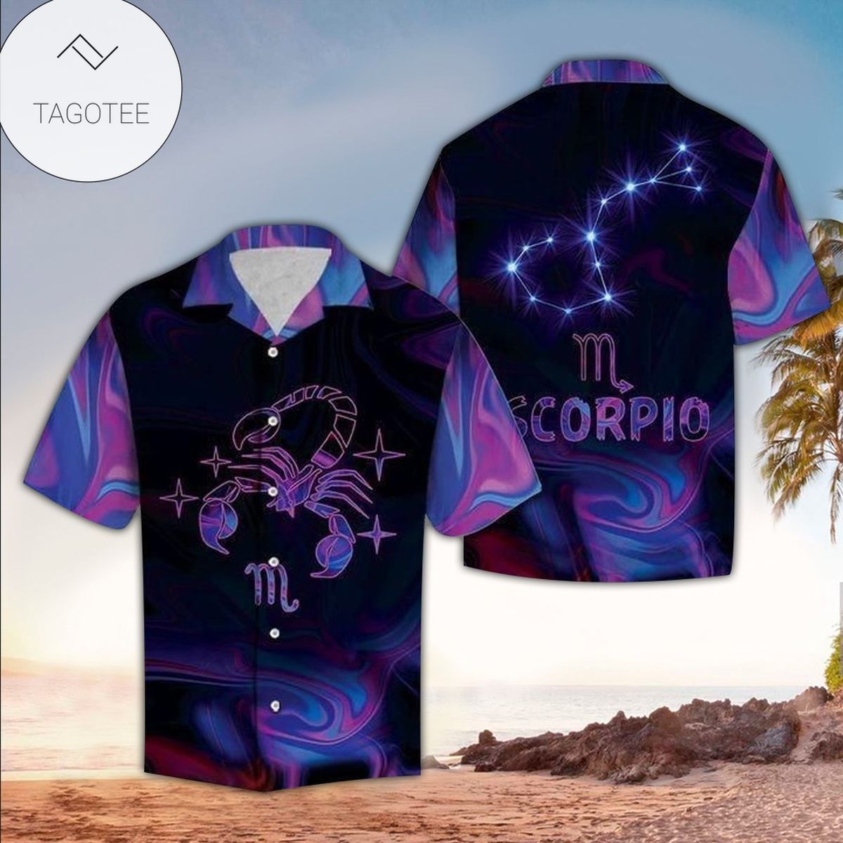 Scorpio Hawaiian Shirt Perfect Scorpio Clothing