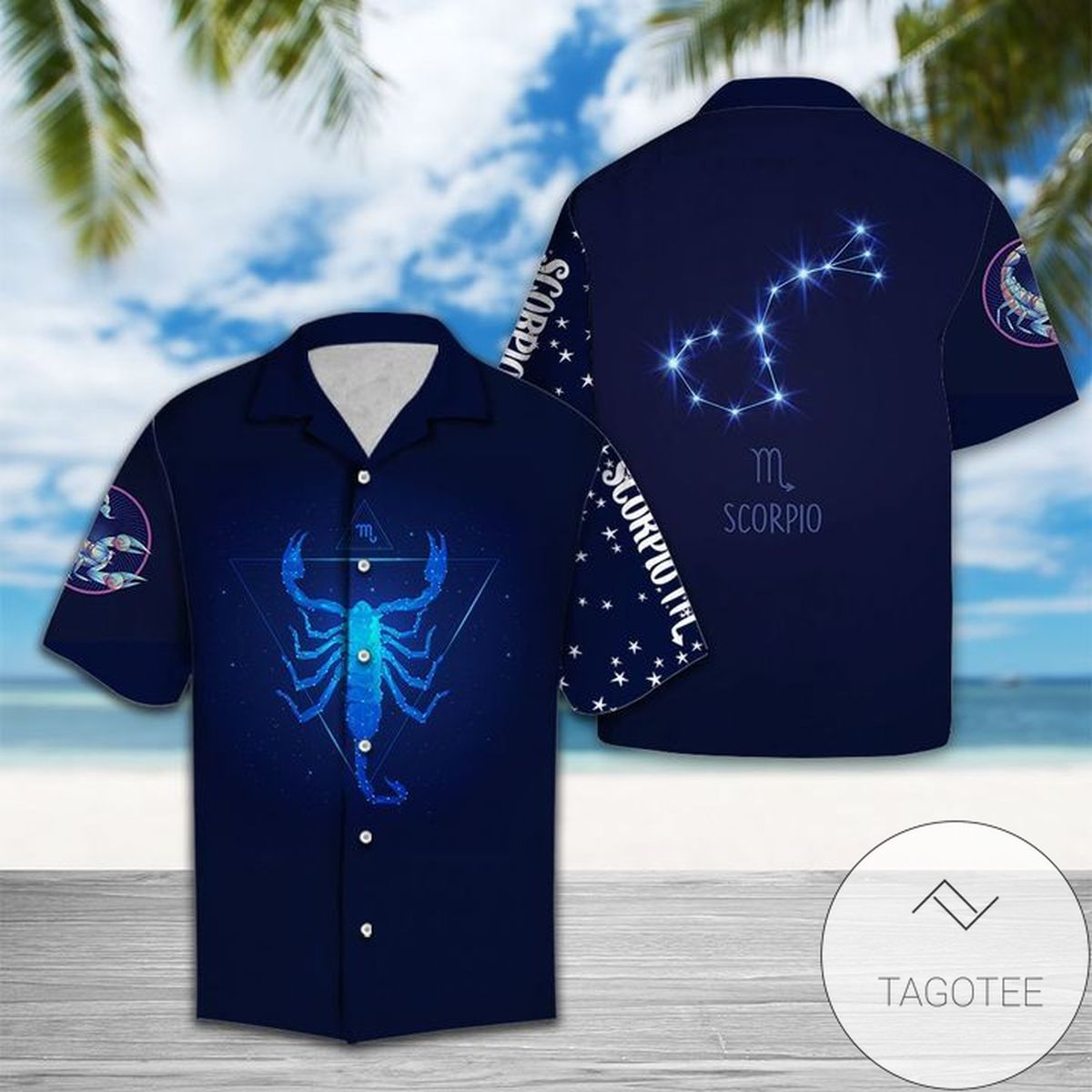 Scorpio Hawaiian Shirt Scorpio Shirt For Scorpio Lover