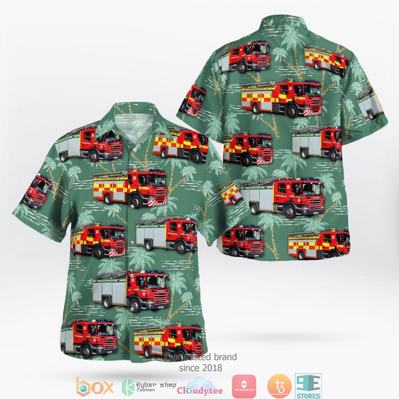 Scotland Police Airbus Helicopters H135 Hawaiian Shirt