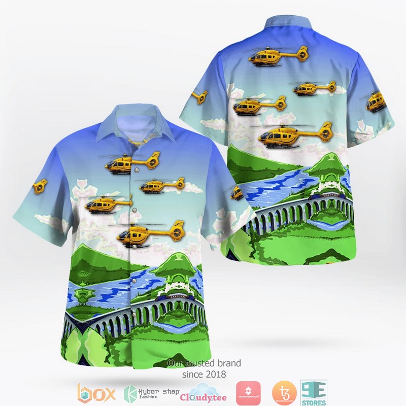 Scotland Scottish Fire and Rescue Service Hawaii 3D Shirt