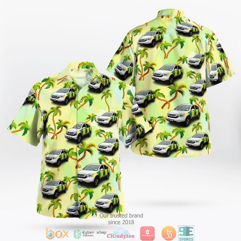 Scottish Ambulance Services Hawaiian Shirt