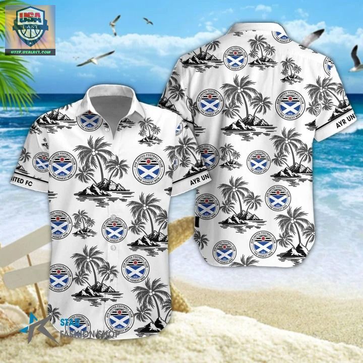 Scottish Championship Arbroath F.C Hawaiian Shirt