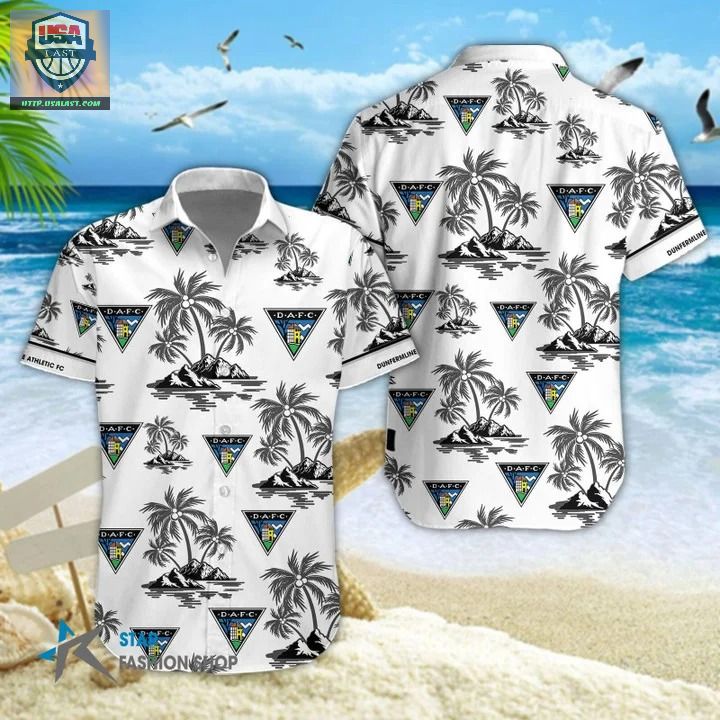 Scottish League One Queen of the South F.C Hawaiian Shirt