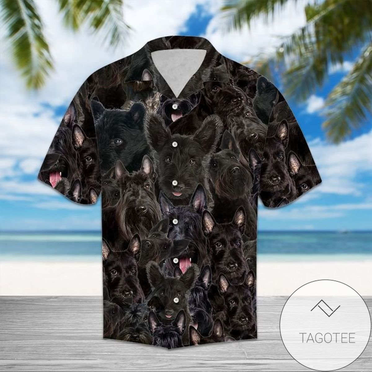 Scout Hawaiian Shirt 3d T Shirt