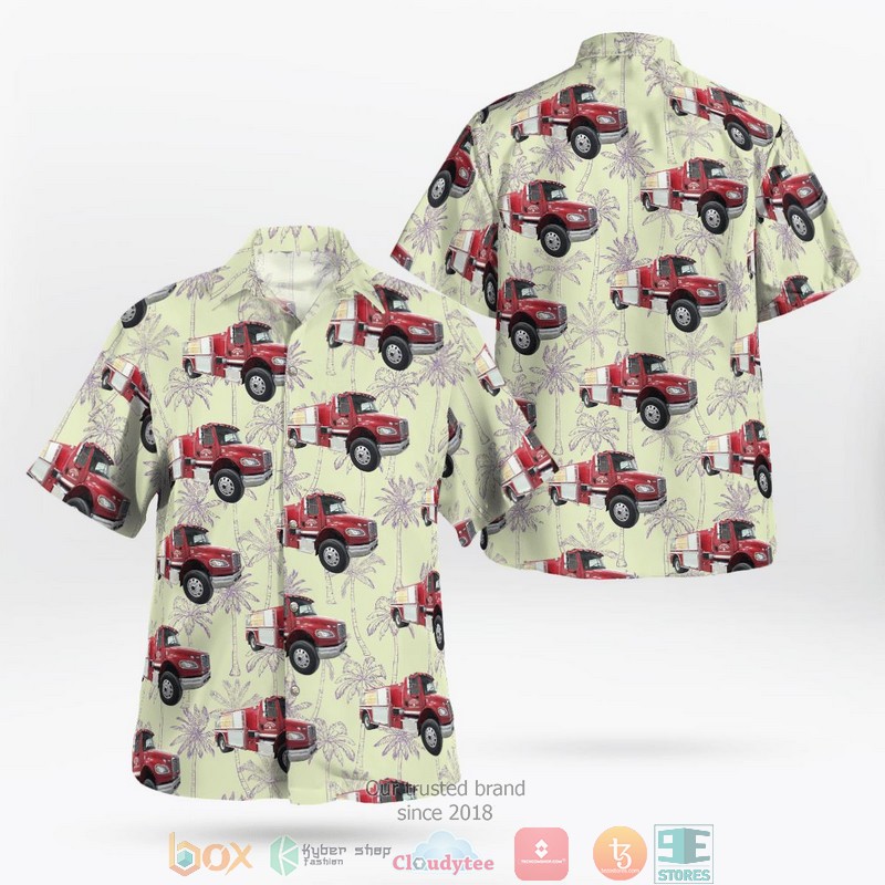 Scottsdale Arizona Rural Metro Fire Central Arizona Station 857 Mesa Hawaiian Shirt