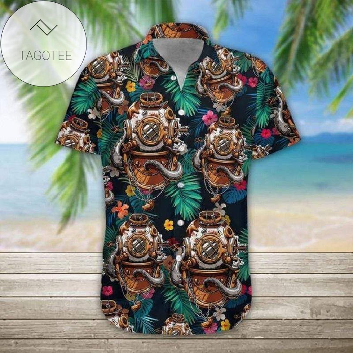 Scuba Apparel Scuba Button Up Shirt