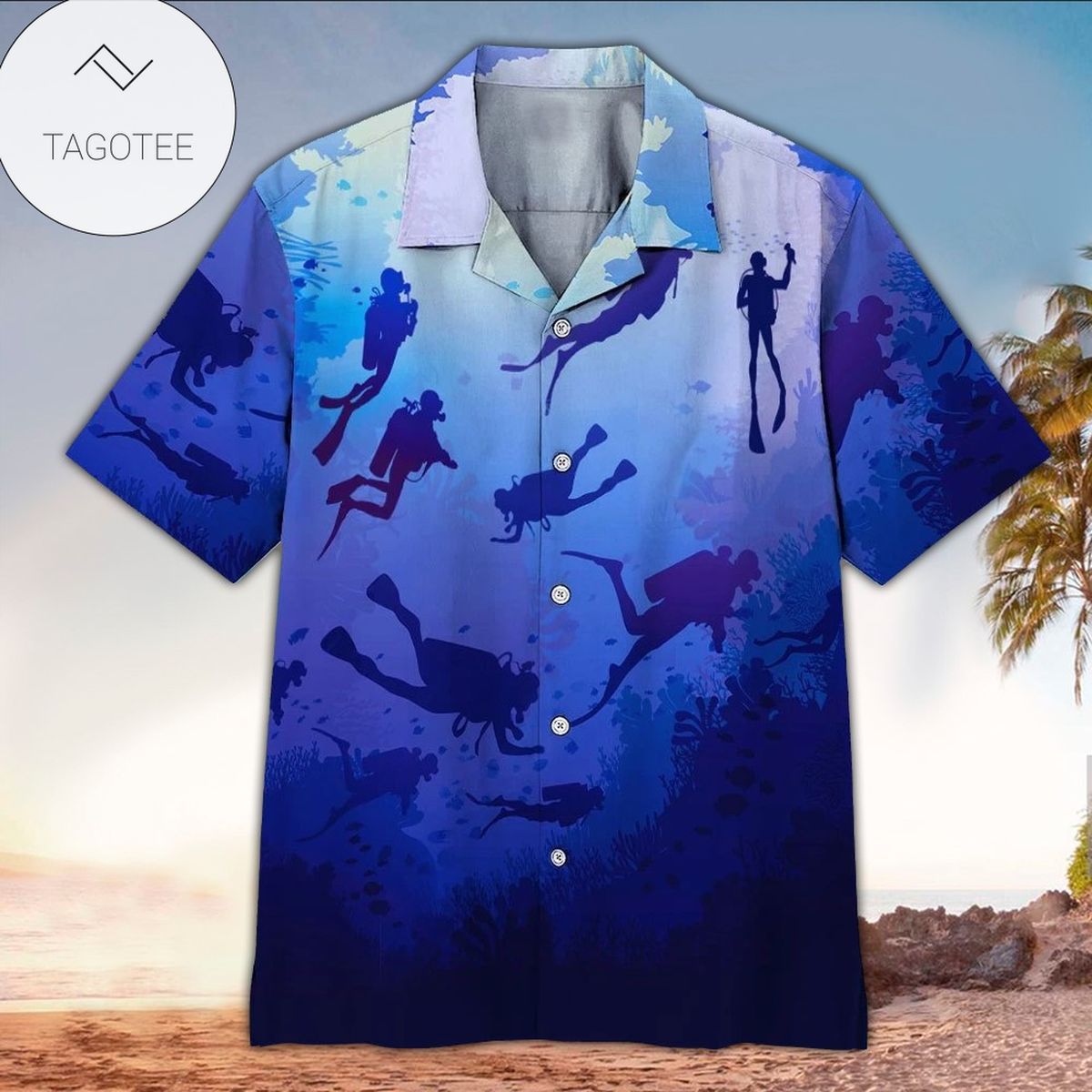 Scuba Hawaiian Shirt Perfect Scuba Clothing