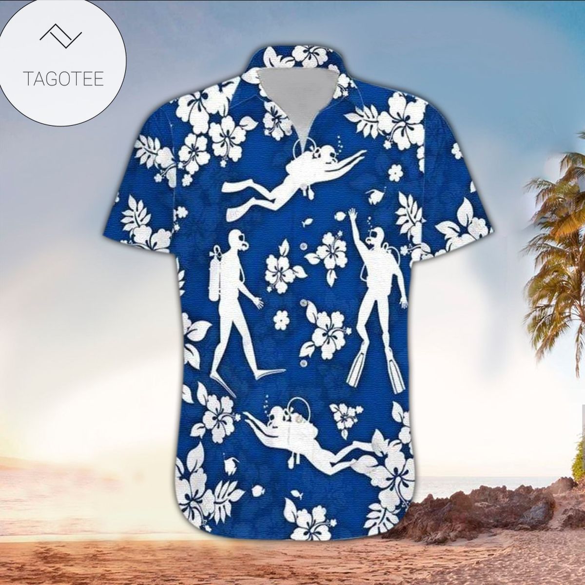 Scuba Hawaiian Shirt Scuba Lover Gifts