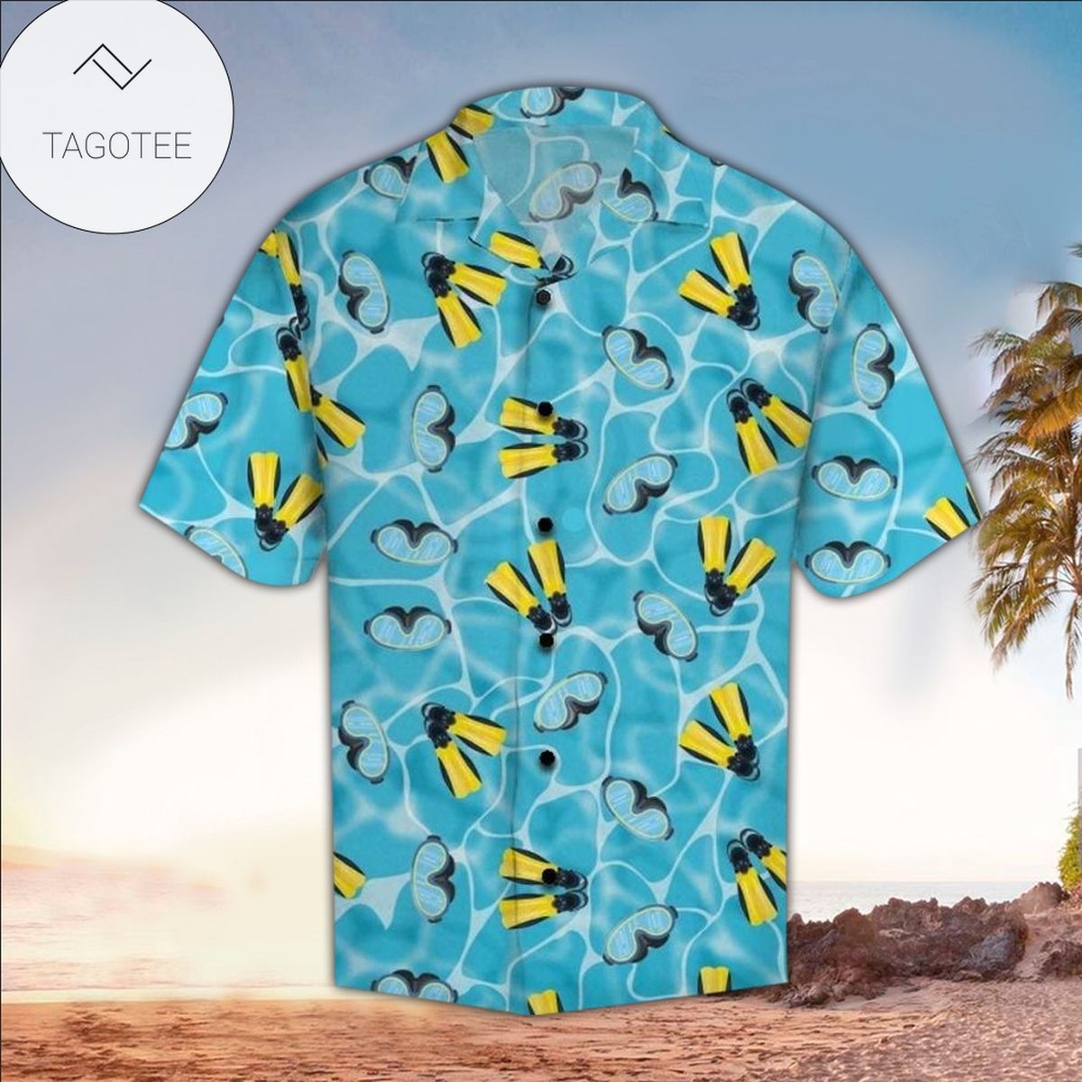 Scuba Hawaiian Shirt Scuba Shirt For Scuba Lover