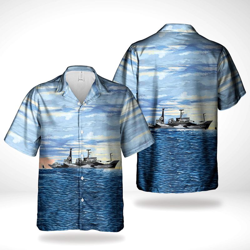 Sea Shepherd MV Brigitte Bardot Hawaiian Shirt