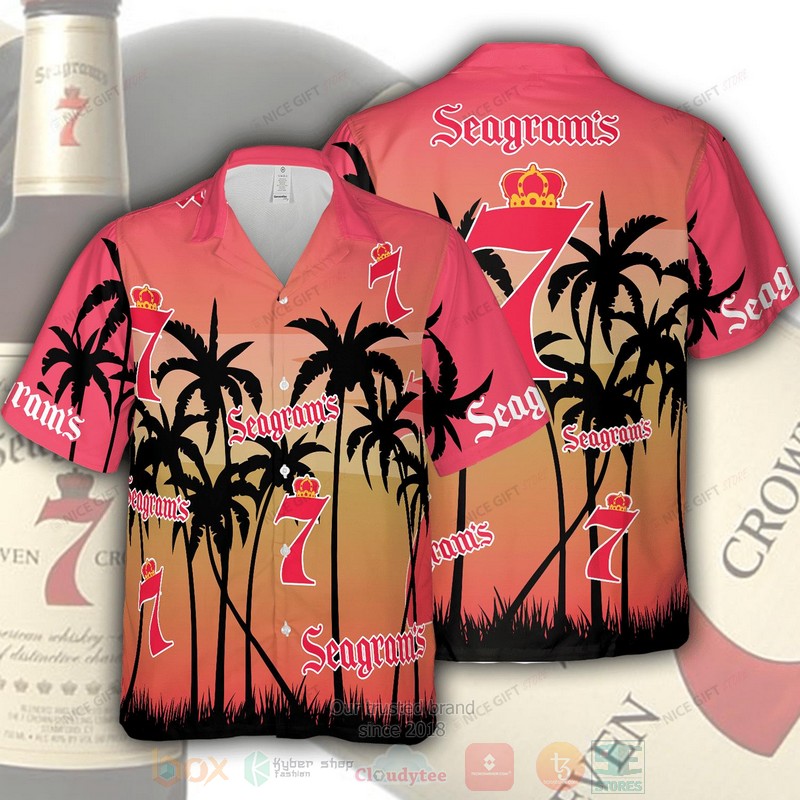 Seagram’s 3D Hawaiian Shirt