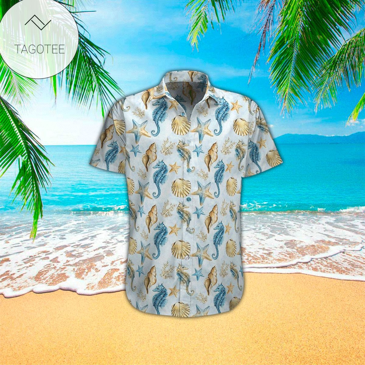 Seahorse Shirt Seahorse Hawaiian Shirt For Seahorse Lovers