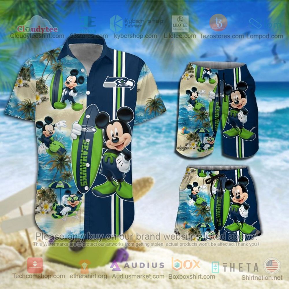 Seattle Seahawks NFL Island Hawaiian Shirt