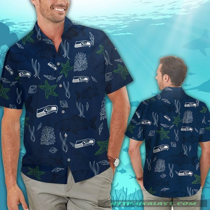 Seattle Seahawks Parrots Hawaiian Shirt