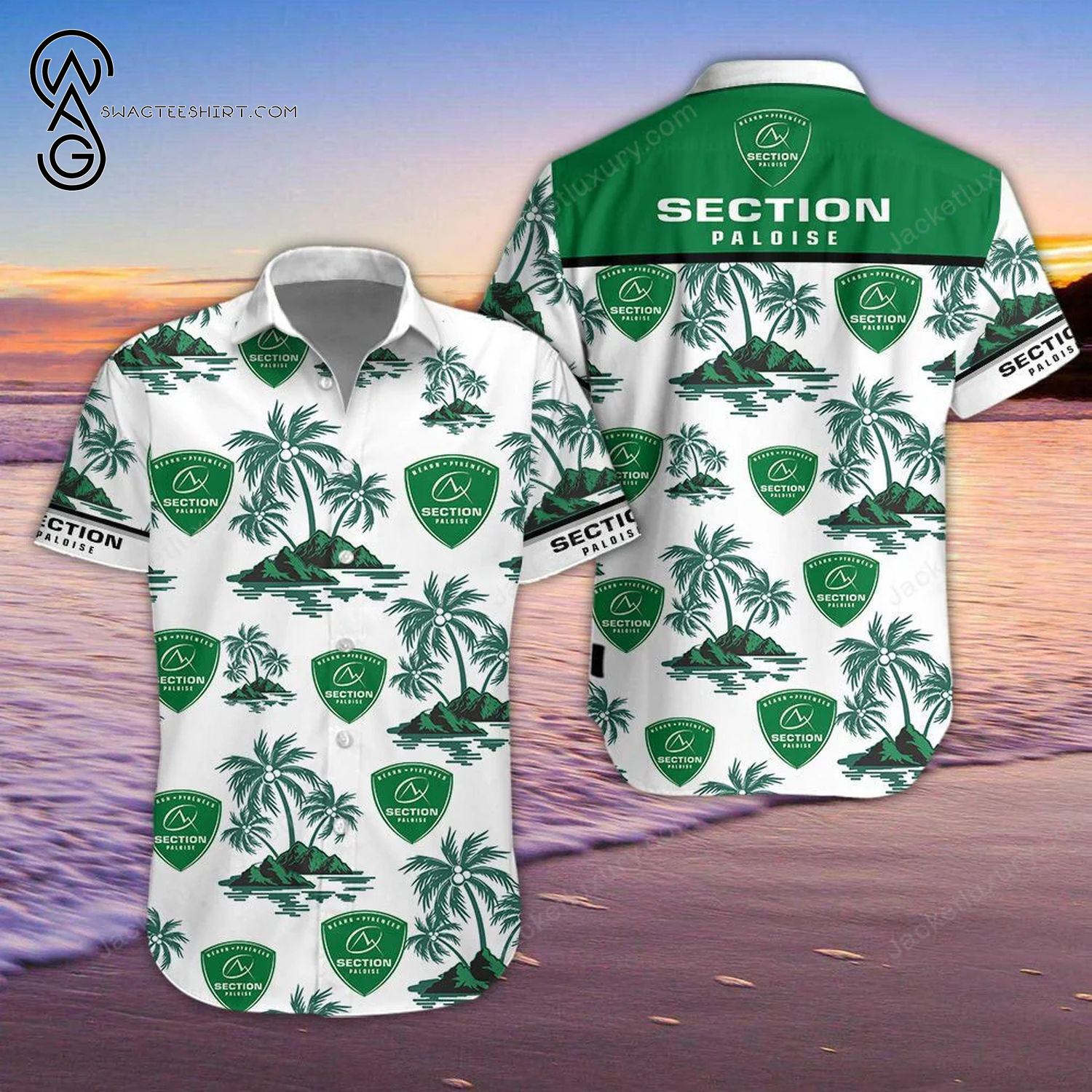 Skeleton In Mexican Costumes Full Printing Hawaiian Shirt