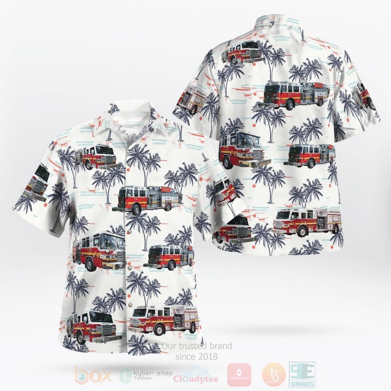 Selma Guadalupe County Texas Selma Fire Department Hawaiian Shirt