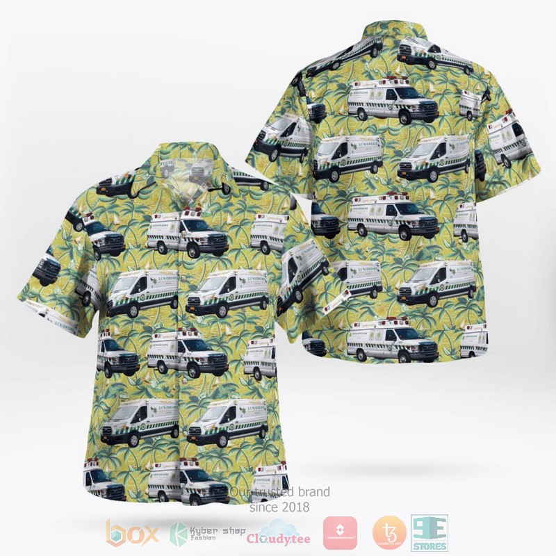 Semit ruck and rubber duck Hawaiian Shirt