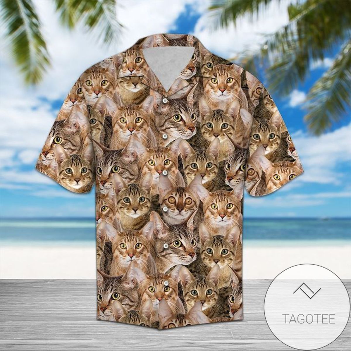 Sesame On Africa Pattern Hawaiian Shirt 3d T Shirt