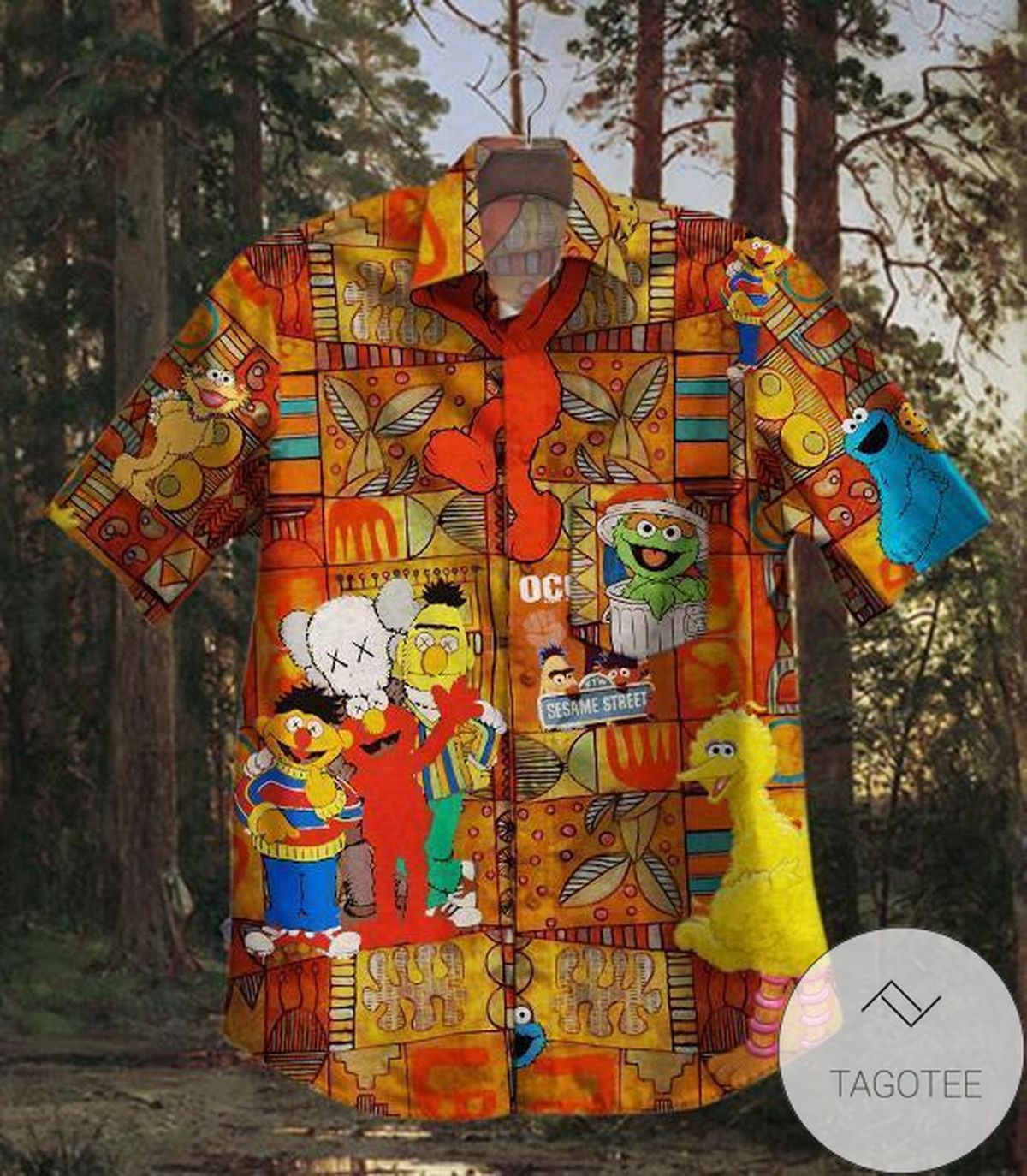 Serengeti Awesome 3d Hawaiian Shirt For Men With Vibrant Colors And Textures