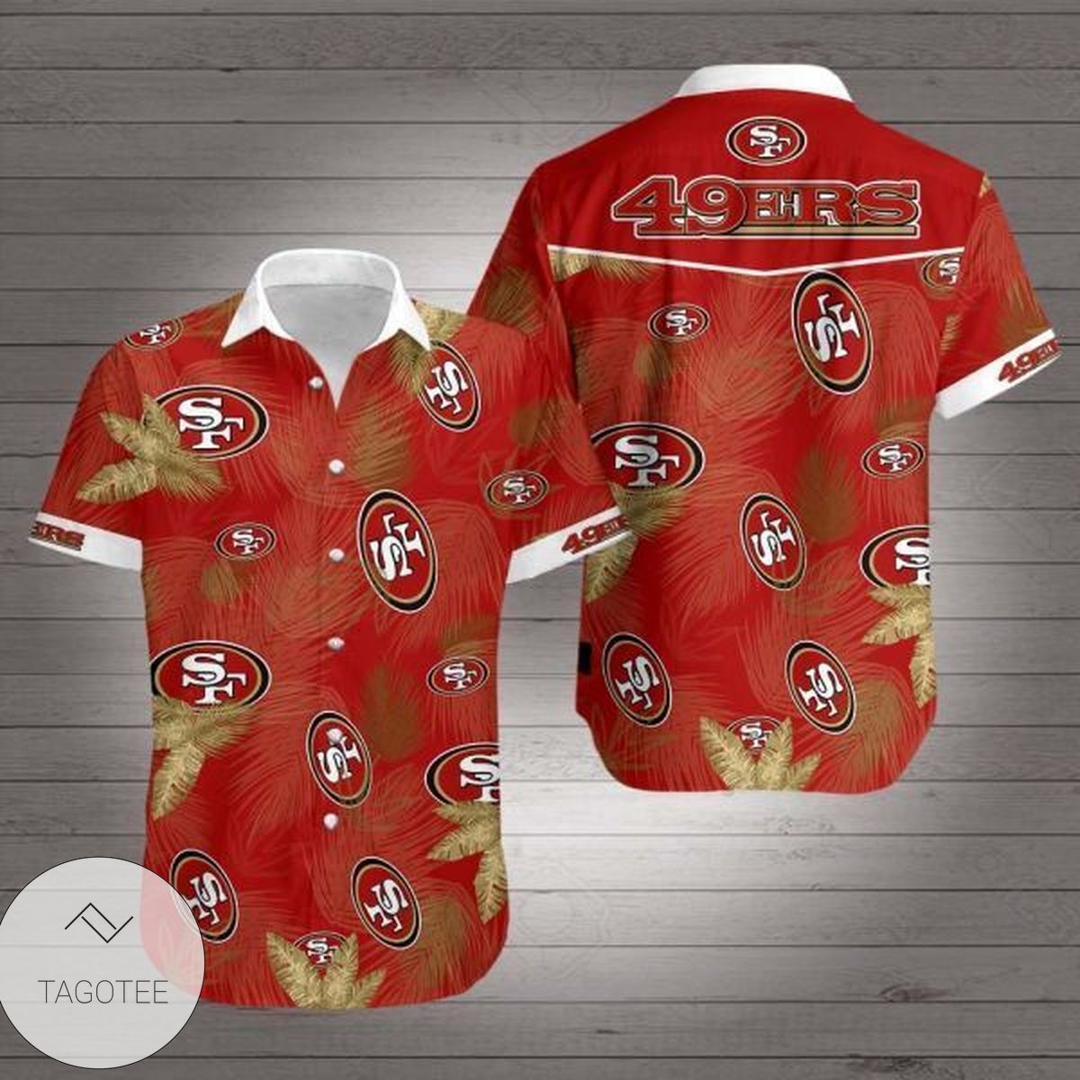 Sf 49ers Authentic Hawaiian Shirt 2022 Summer Button Up Shirt For Men Hawaiian Summer Trends Shirt 2020