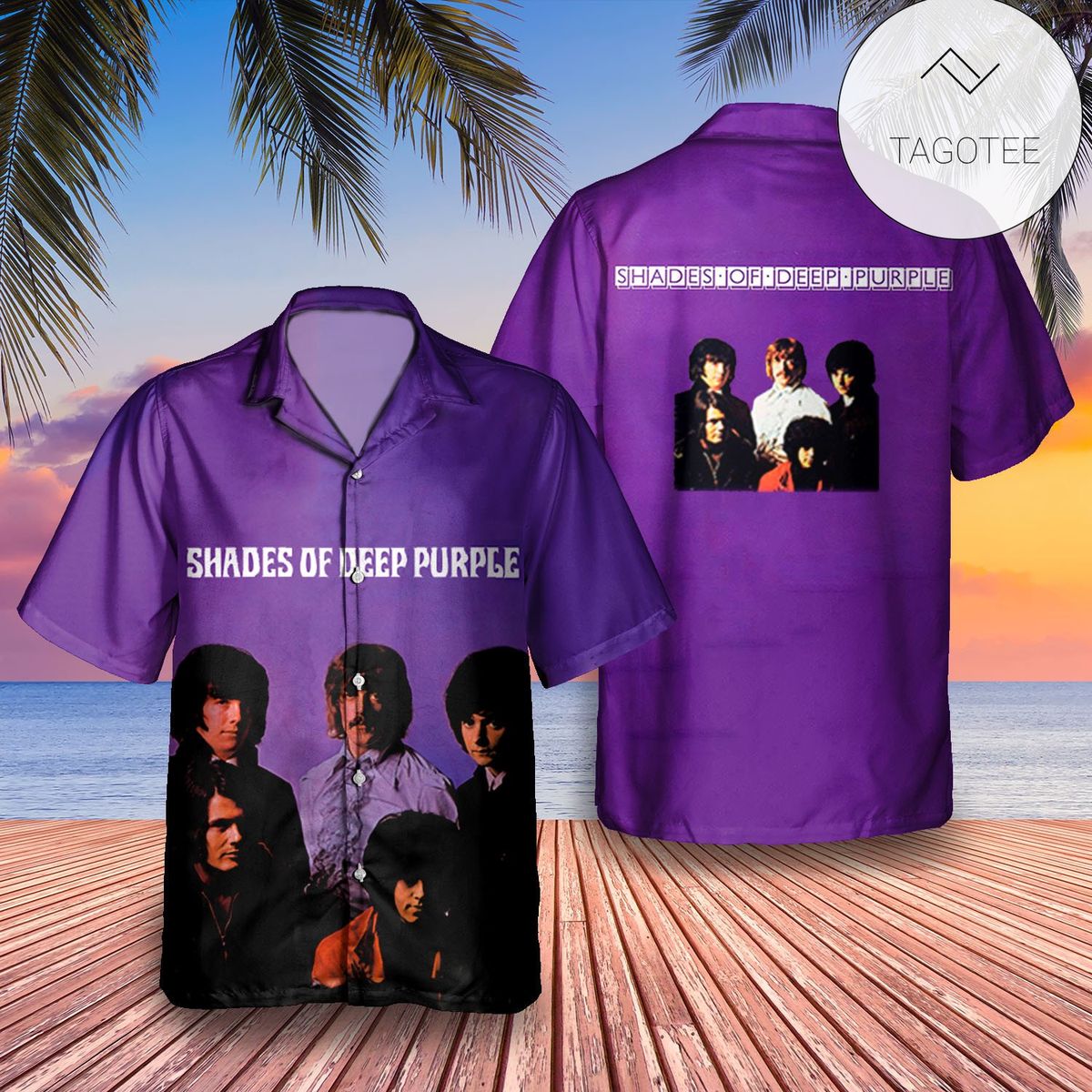 Shades Of A Blue Orphanage Album By Thin Lizzy Hawaiian Shirt