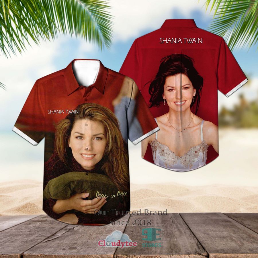 Shania Twain Sky Hawaiian Shirt