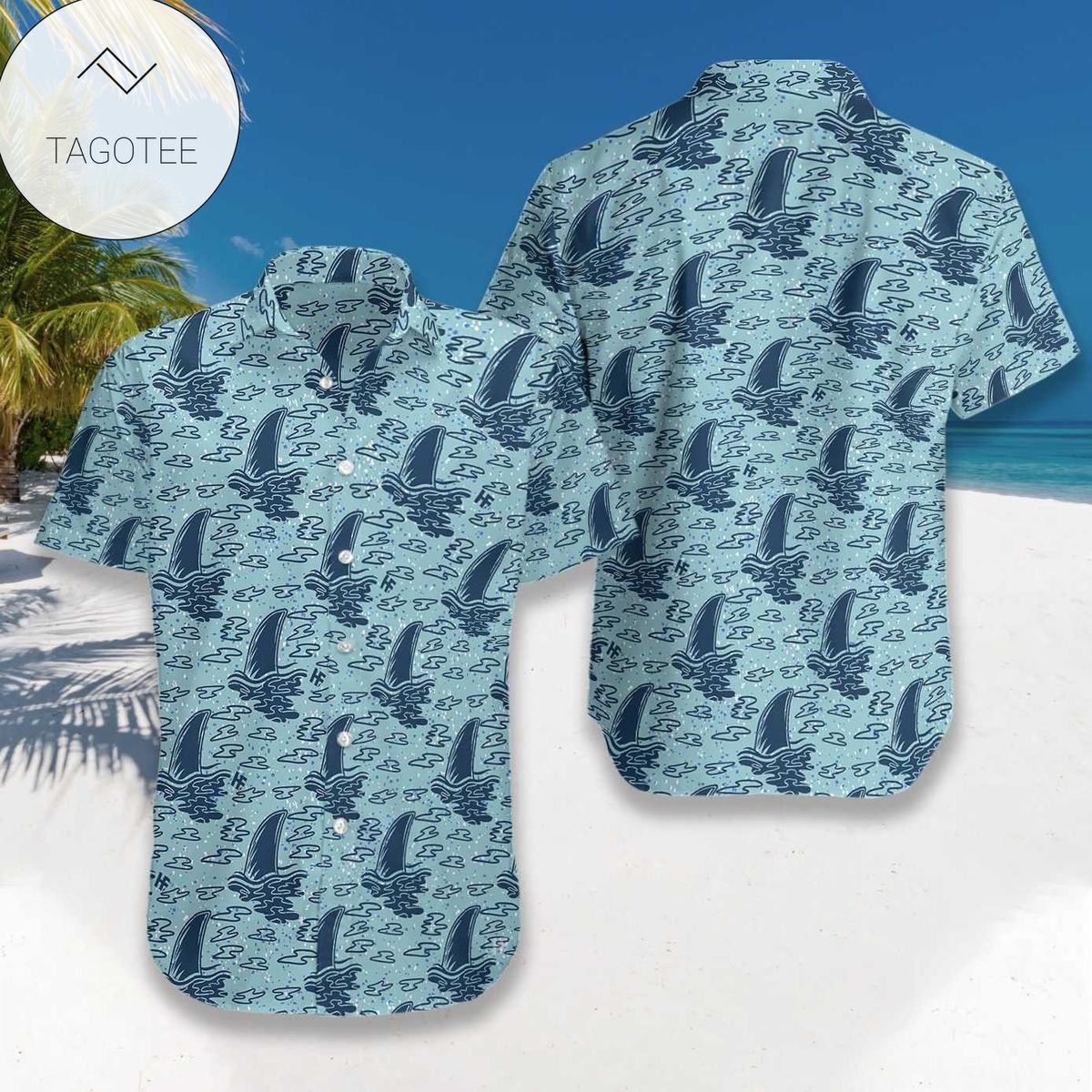 Shark Ocean Hawaiian Shirt