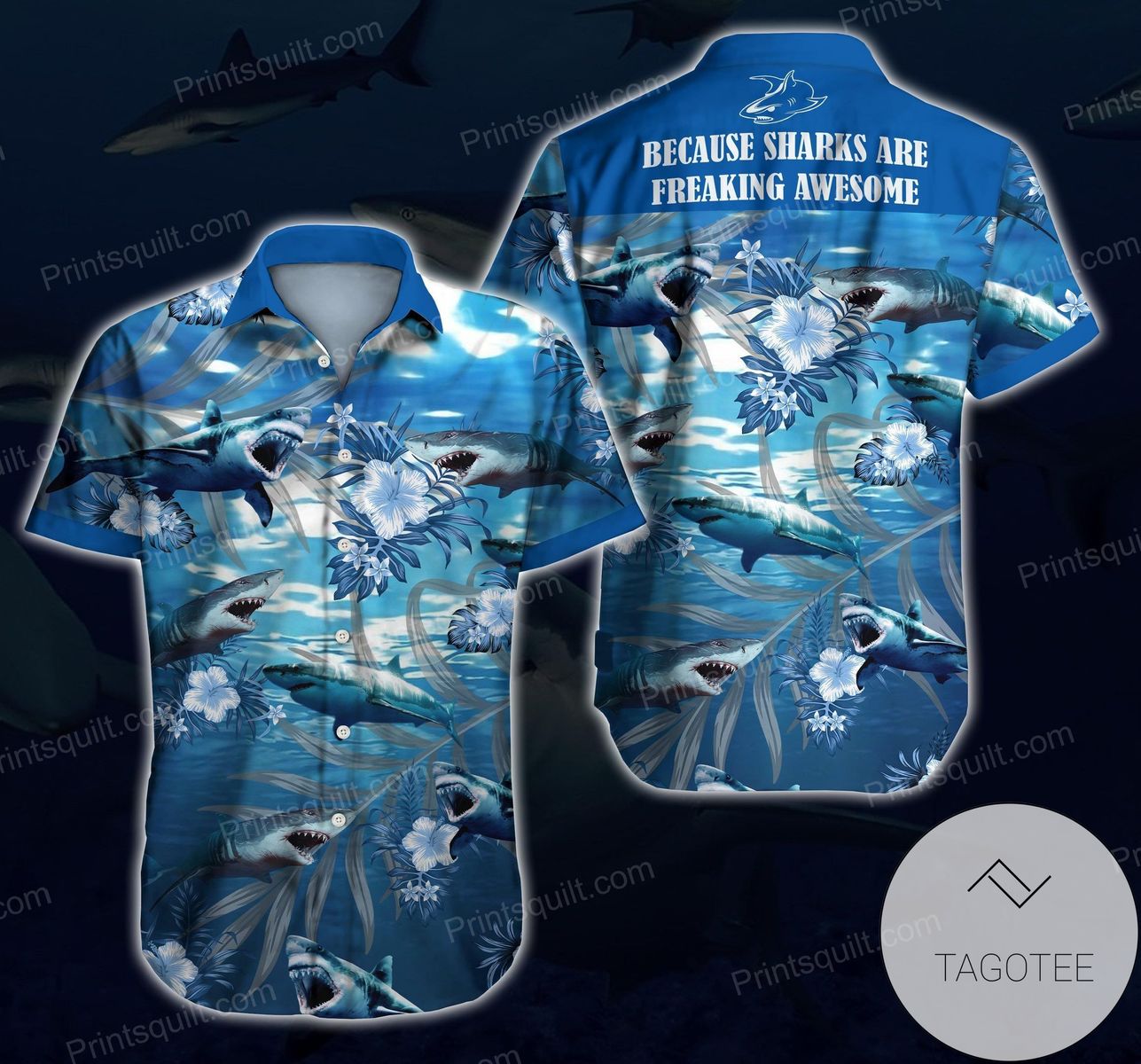 Sharks Lovers 3d Authentic Hawaiian Shirt 2022 V13