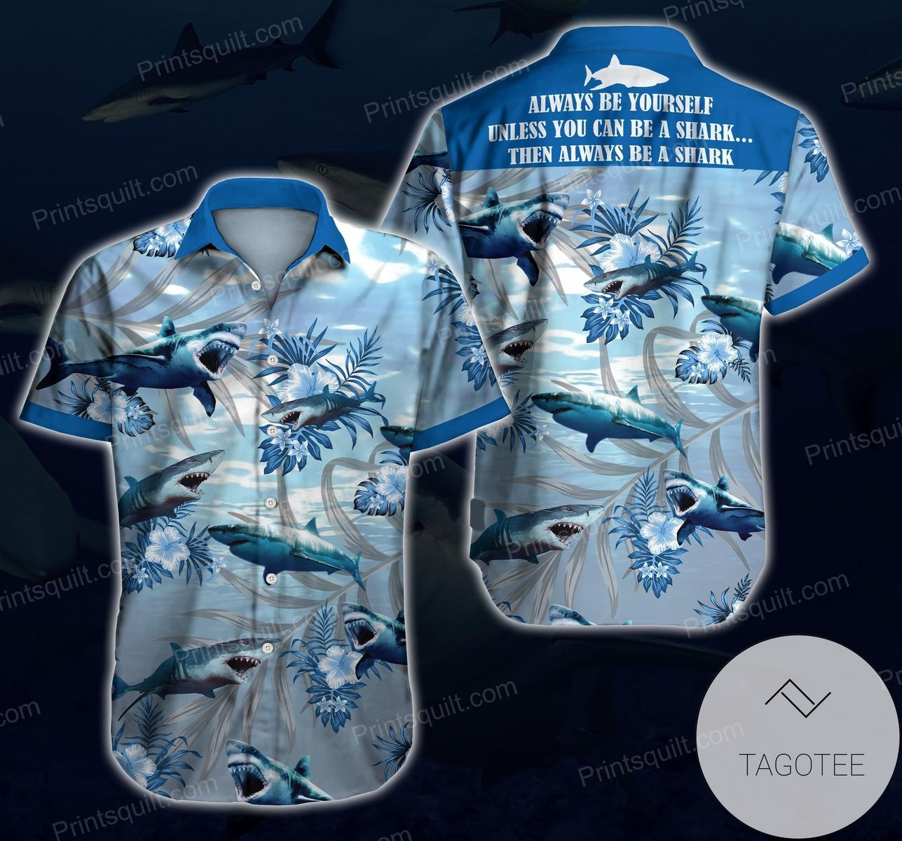 Sharks Lovers 3d Authentic Hawaiian Shirt 2022 V9