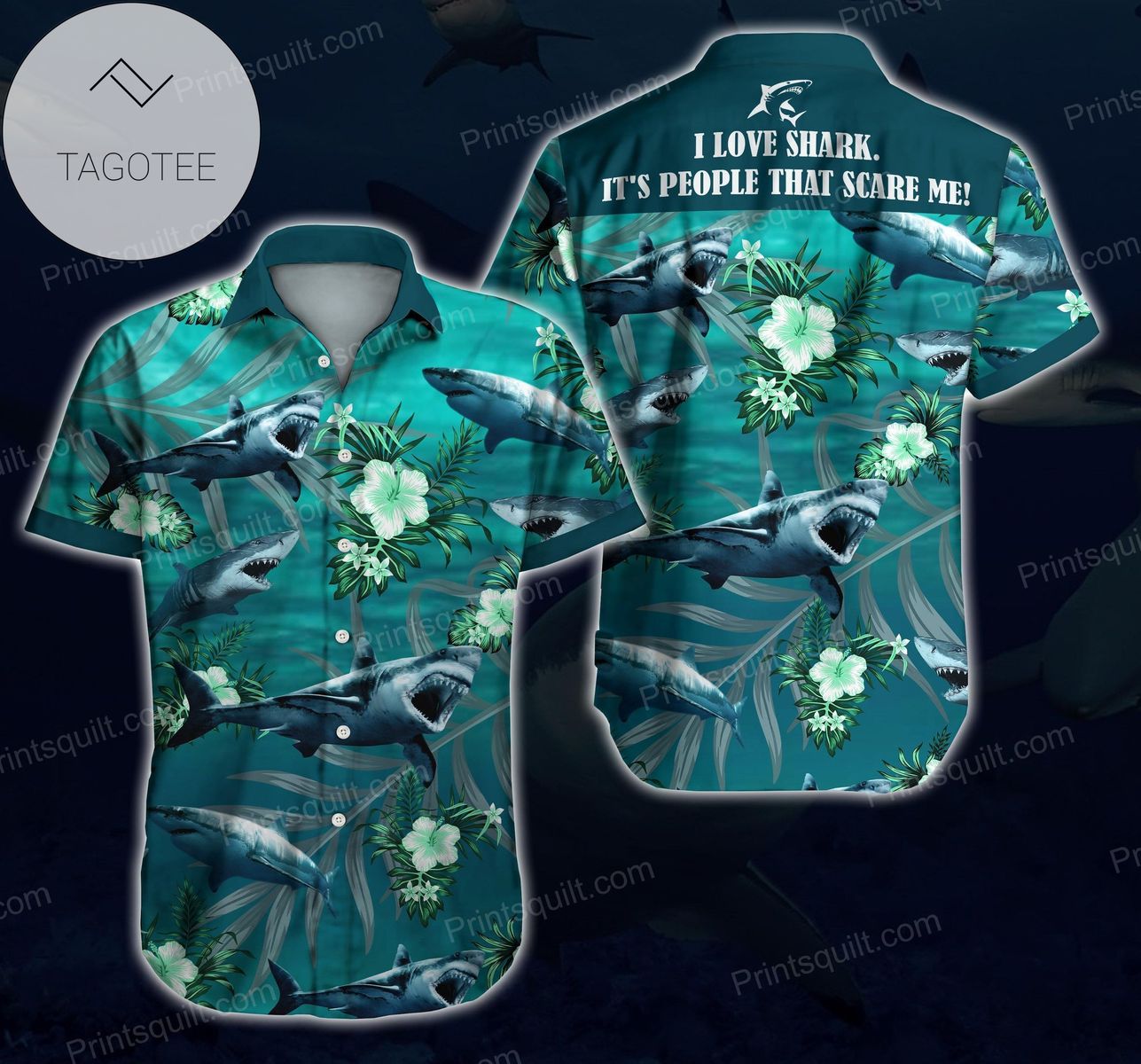 Sharks Of The World Hawaiian Shirt