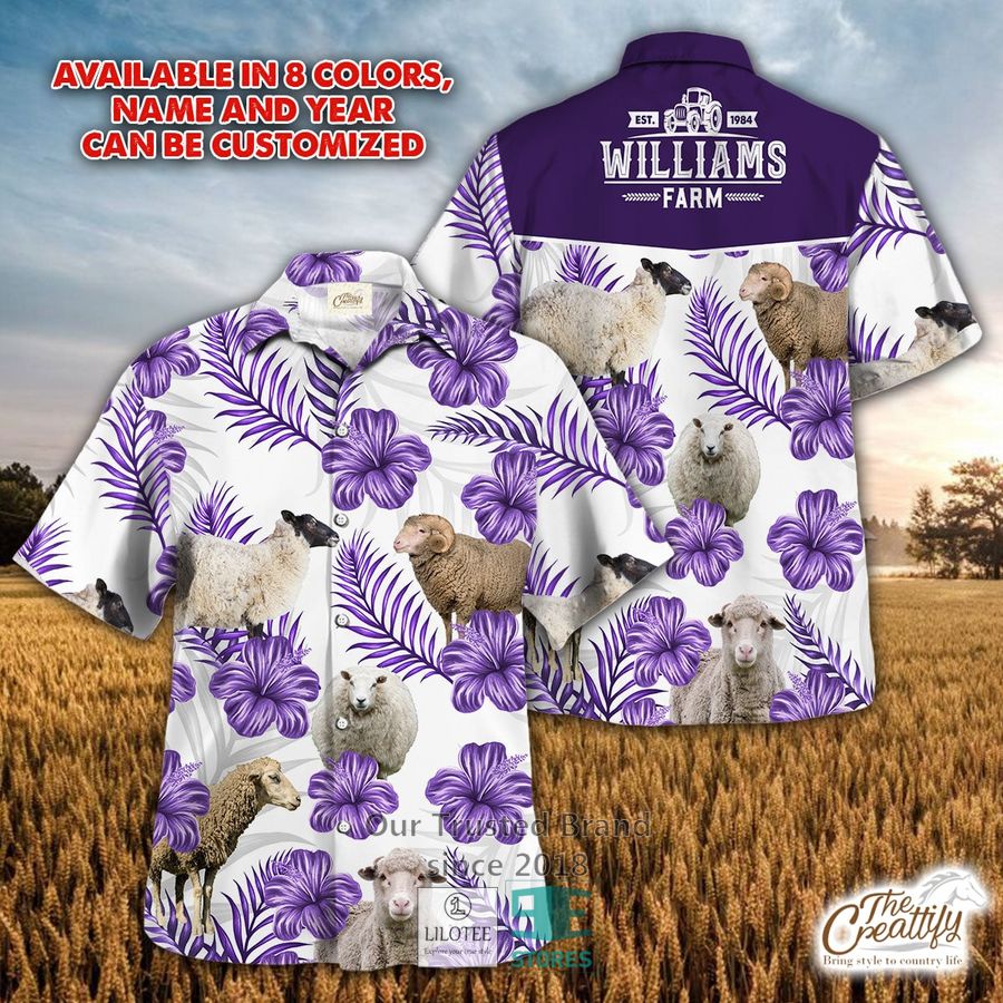 Sheep Cattle Hawaiian Shirt