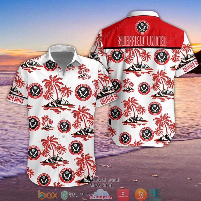 Sheffield United F.C Hawaiian Shirt, Beach Short