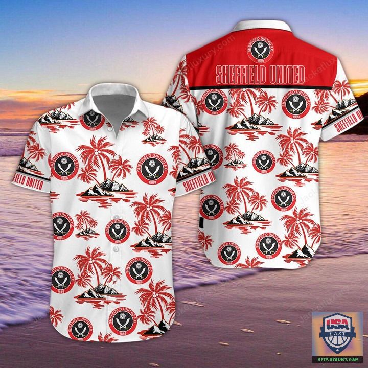 Sheffield United FC Aloha Hawaiian Shirt Beach Short