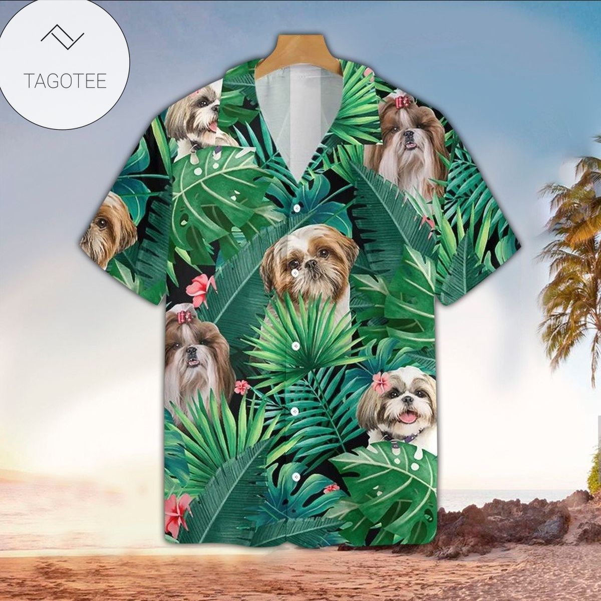 Shih Tzu Apparel Shih Tzu Button Up Shirt