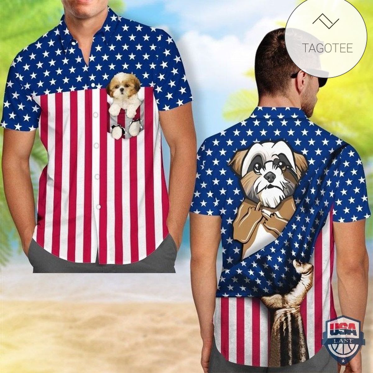 Shih Tzu Hawaiian Shirt Shih Tzu Shirt For Shih Tzu Lover