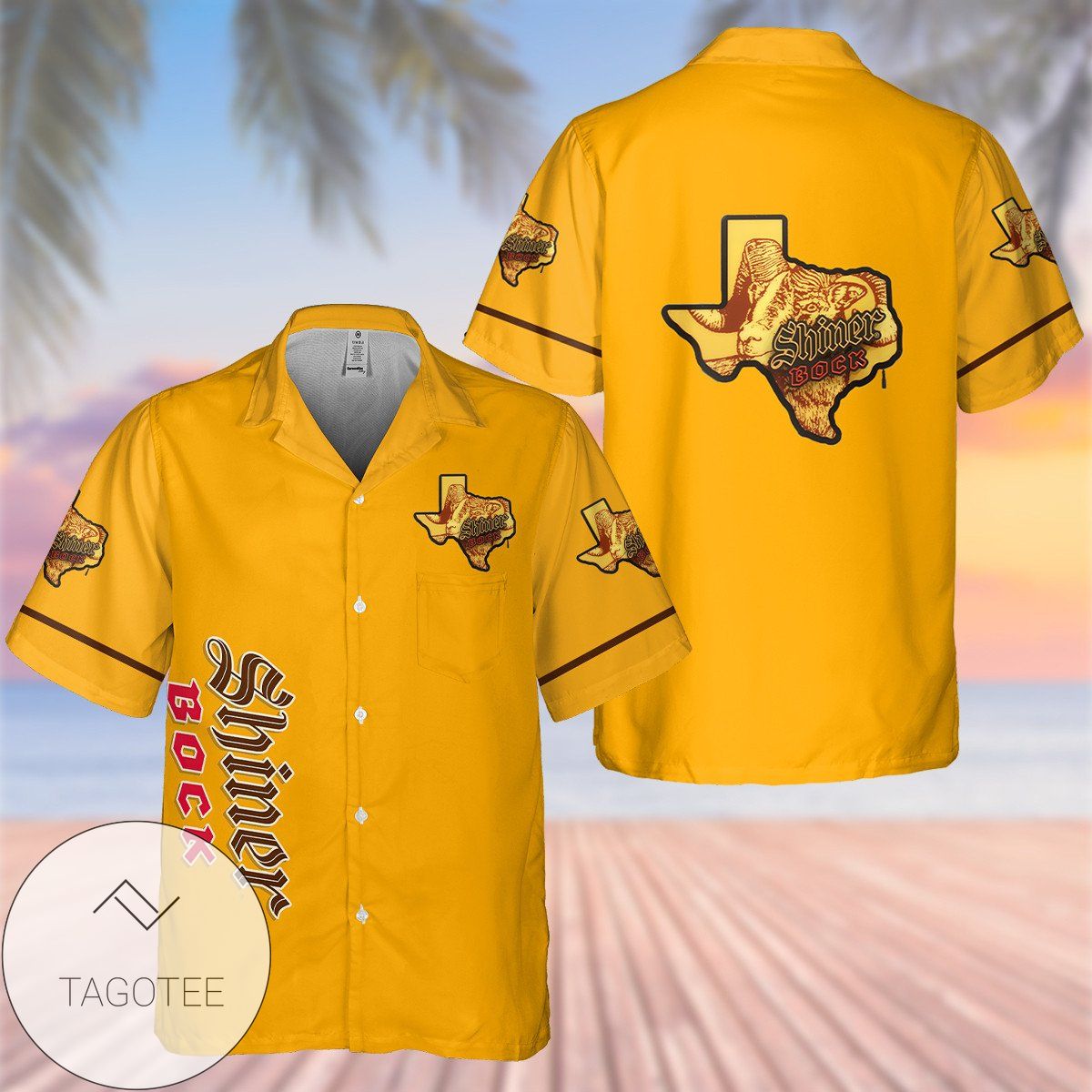 Shiner Bock Hawaiian Shirt