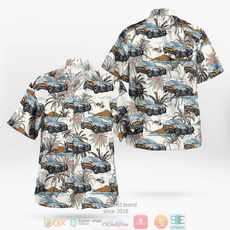 Shirley New York Shirley Community Ambulance Hawaiian Shirt