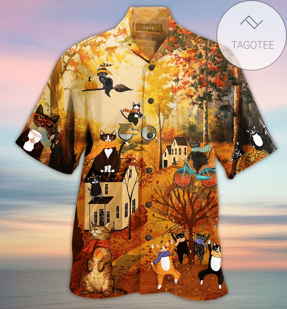 Shop 2022 Authentic Hawaiian Aloha Shirts Halloween Eww People Pumpkin Ghost