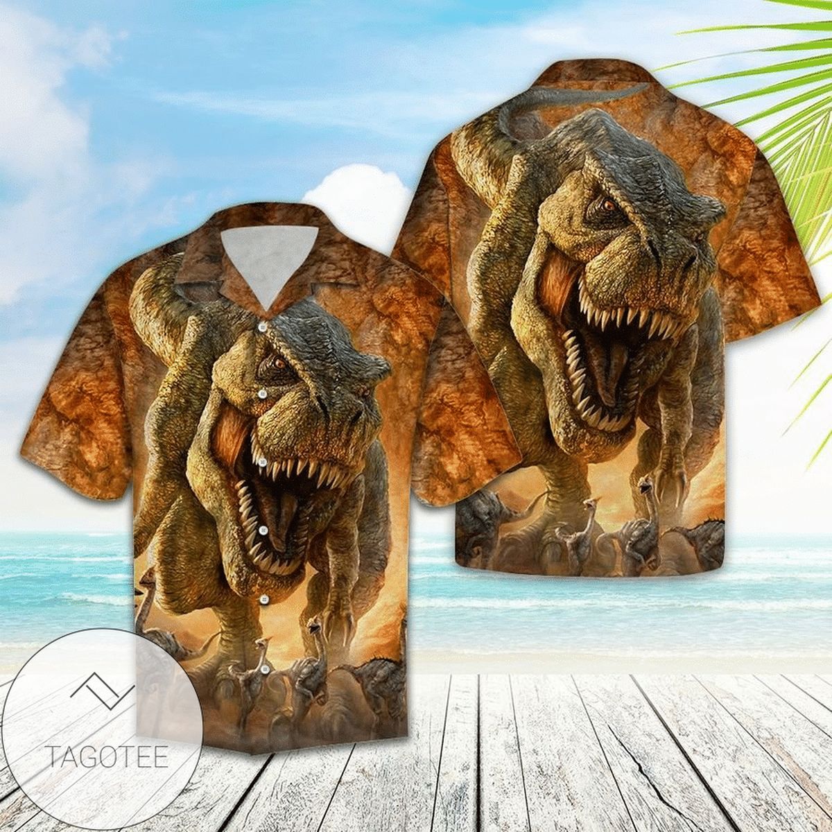 Shop 2022 Authentic Hawaiian Shirts Bigfoot Carrying Hamburger 1508h